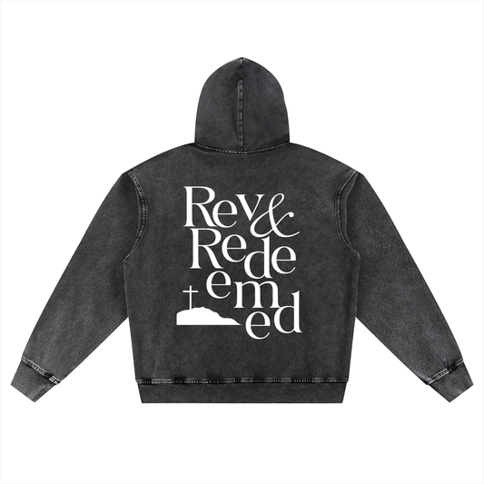 Rev & Redeemed Wash Oversized Hoodie