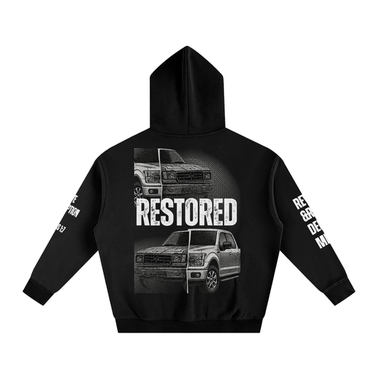 Restored Black Hoodie